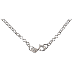 Sterling Silver Rolo Chain 45 cms 925 Sterling Silver Chains for Men Women and <b>Kids</b> Silver Chains - Product Image 2