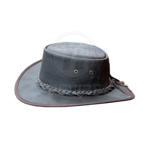 Chapeaux en cuir tendance, prix de gros, chapeaux en cuir nouvelle collection, chapeaux en cuir pour hommes en vente en ligne - Product Image 4
