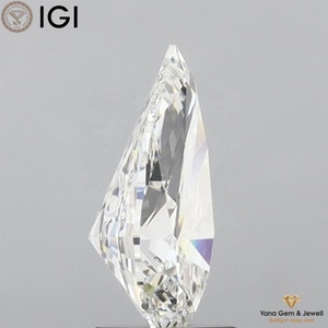 Premium 2,50 Carat Lab Grown Diamond Pear Shape CVD 12,59 MM VVS2 Clarity G Color IGI Certificado Listo para anillo personalizado - Product Image 3