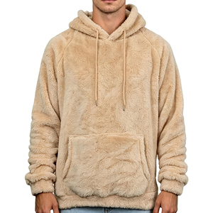 Sweat à capuche unisexe en polaire Sherpa personnalisé, chaud et doux, pour l'hiver, style streetwear décontracté, imprimé, 100 % coton biologique - Product Image 6