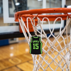 Llavero de Jersey de Baloncesto Personalizado, Mini Jersey de PVC, Llavero Impreso en 3D, Nombre y Número Personalizados, Regalo para Equipo, Colgante para Bolsa, Unisex - Product Image 6