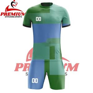 Maillot de football à manches courtes de haute qualité, durable, respirant, anti-plis, anti-bactérien, séchage rapide, 100 % polyester pour homme - Product Image 5
