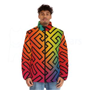 เสื้อโค้ทฟองสำหรับผู้ชาย,เสื้อแจ็คเก็ตแบบหนาพิเศษออกแบบได้ตามต้องการเสื้อโค้ทฟองสำหรับกลางแจ้ง - Product Image 1