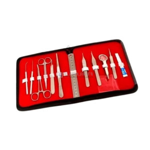 ชุดเครื่องมือสแตนเลสสำหรับสัตวแพทย์ พร้อมท่อดูดแบบ Frazier สำหรับการผ่าตัดนก มาตรฐานความปลอดภัยสำหรับการใช้งานทางการแพทย์ - Product Image 1