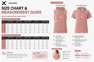 เสื้อฮู้ดแขนกุดและแขนสั้นสำหรับผู้หญิง X Sports City สีชมพู ผ้าฝ้าย/โพลีเอสเตอร์ ฟลีซ ระบายอากาศได้ดี เสื้อผ้าลำลองสำหรับเล่นกีฬา พร้อมโลโก้ X - Product Image 6