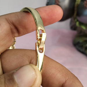 Bracelet en perles d'eau douce plaqué or, bijoux en perles, fournisseur en gros - Product Image 3