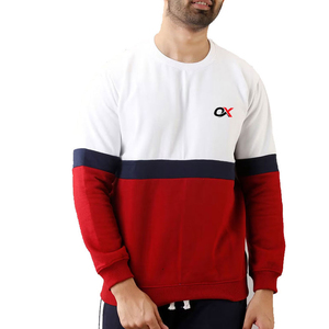 Sudadera de Hombre de Alta Calidad, Estilo Clásico, Informal, de Algodón Mezclado, Color Sólido, Manga Larga, para Primavera - Product Image 2