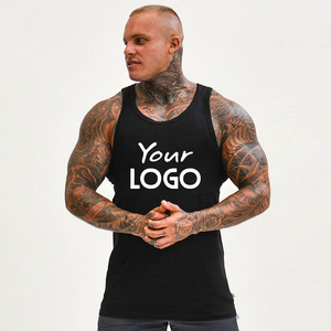 Street Wear Style Mens Regular Wear Tanktops Solid Pattern And Fitted Men Affordable Price Mes Tank Tops For Fitness - Product Image 4