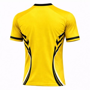 Jersey de Práctica de Fútbol Americano Unisex de Alto Rendimiento, 100% Poliéster, Cuello en V, Nombre del Equipo Personalizado, Absorbe la Humedad, Superventas - Product Image 3