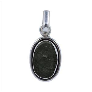 Colgante de Piedra Preciosa Moldavita 925artpalace, Plata 925, Precio Elevado - Product Image 1