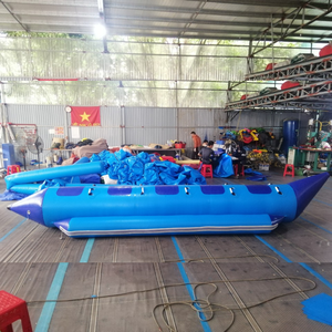 Bote Inflable en Forma de Plátano para 5-10 Personas, Dispositivo de Flotación de PVC para Diversión Acuática en Resorts - Product Image 5