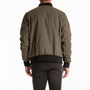 Men's PU Leather Bomber <b>Jacket</b> Motorcycle Style <b>Vintage</b> <b>Jacket</b> Slim Fit Casual Streetwear Zipper Coat For Global Buyers - Product Image 2
