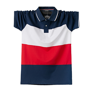 เสื้อโปโลชาย ทนทาน ใส่สบาย เหมาะสำหรับใส่ในชีวิตประจำวันและตามเทรนด์แฟชั่นสมัยใหม่ ผลิตจากเส้นด้ายย้อมสี - Product Image 1