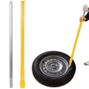 Marteau coulissant robuste jaune, démonte-pneu à percussion portable pour voiture, camion, remorque - Outil de réparation de pneus - Product Image 1