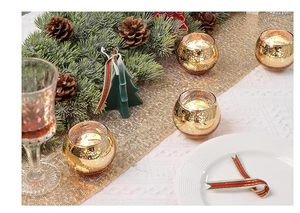 Elegant Glass Candle <b>Holder</b> for Home Decoration Decorative <b>Tealight</b> Candle Stand for Living Room Bedroom Table Centerpiece - Product Image 2