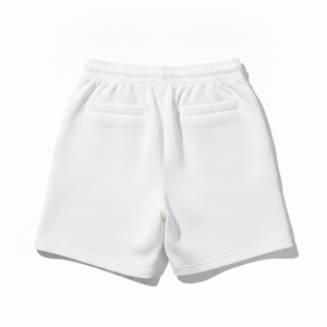 Pantalones Cortos Extra Grandes para Hombre. Confeccionados con una mezcla de algodón y forro polar de alta densidad y transpirable, estos shorts ofrecen un estilo sofisticado y relajado. - Product Image 4