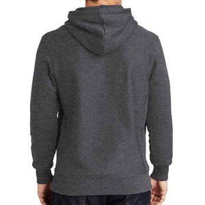 Sweat à capuche personnalisé pour homme, imprimé en sérigraphie, en molleton 100% coton, sans cordon, de haute qualité, pour homme - Product Image 3