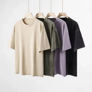 เสื้อยืดคุณภาพสูง 280GSM ผ้าฝ้าย 100% ทรงโอเวอร์ไซส์ สกรีนโลโก้ได้ตามต้องการ เนื้อผ้าหนา ใส่ได้ทั้งชายและหญิง ทรงหลวม - Product Image 3