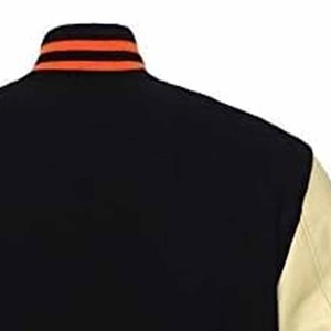 Varsity College <b>Jacket</b> Wholesale Blank Varsity <b>Jacket</b> Men Plain Letterman Satin Material <b>Jacket</b> for Men - Product Image 5