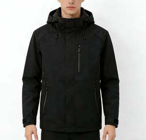 Veste de ski pour homme, imperméable, coupe-vent, en nylon écologique, pour sports de plein air - Product Image 1