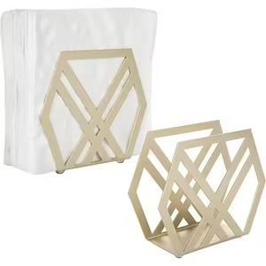 Metal Napkin Stand For Dining Table And <b>Kitchen</b> Premium <b>Tissue</b> <b>Holder</b> For Home Office And Restaurant - Product Image 4