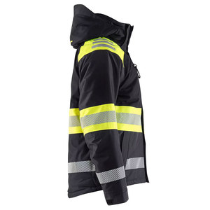 Men Construction <b>Outdoor</b> Workers Protective Jackets High Visibility Reflective <b>Taps</b> Polyester Lining Safety Working Jackets - Product Image 3