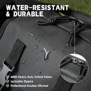 Sac de 36 pouces, résistant à l'eau et à la poussière, rembourré pour le rangement des accessoires, sac à dos pour une utilisation en intérieur et en extérieur - Product Image 3