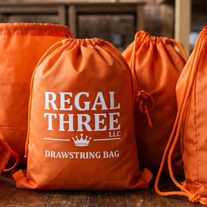 Regal Three Llc <b>Drawstring</b> <b>Backpack</b> Sportswear Storage Bag With Rope Handle Convenient Design Football <b>Drawstring</b> <b>Backpack</b> - Product Image 1
