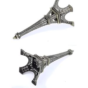 Estatua Antigua de la Torre Eiffel, Monumento Vintage de París, Pieza Decorativa de Metal para el Hogar, Oficina, Estante o Mesa - Product Image 2