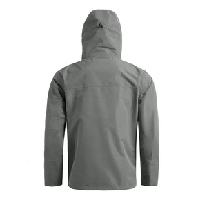 Chaqueta de Pesca Impermeable para Hombre con Capucha, Color Sólido, Cierre de Pullover, Ropa de Exterior, Color Personalizado, UPF 50, Estampada - Product Image 3