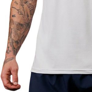 Camiseta Deportiva sin Mangas Blanca para Hombre, Camiseta de Gimnasio, Ropa Deportiva para Entrenamiento Físico - Product Image 4