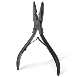 Hair <b>Extension</b> Tools- Stainless Steel Pliers Set Micro Links Tools with Non-slip Grip for Micro <b>Beads</b> - Product Image 1