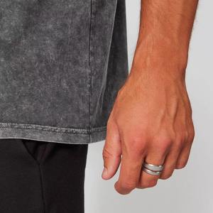 Camisetas Personalizadas de Algodón 100% con Lavado Ácido, Estilo Urbano para Hombre, de Alta Calidad, Vintage, Oversize, Tejido Ecológico y Transpirable - Product Image 2