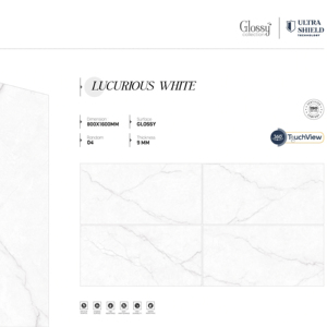 Azulejos de porcelana brillante de lujo contemporáneo, tamaño 800x1600, 1200x1800, 750x1500 mm, azulejos modernos tipo losa para diseño de interiores - Product Image 1