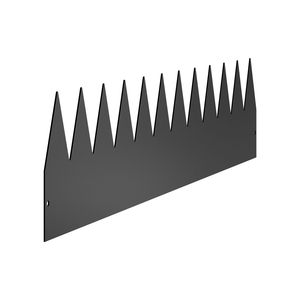 Set da 6 Bordure per Giardino in Acciaio 40x8, Bordi in Metallo Resistenti alla Ruggine, Pieghevoli, Robusti, per Prato, Utensile Manuale - Product Image 5