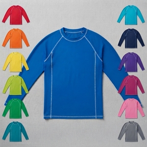 Men Rash Guard Long Sleeve Design For Full <b>Upper</b> Body Protection In Water Sports Men Rash Guard - Product Image 5