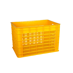 Heavy Duty Mesh Plastic <b>Storage</b> <b>Crate</b> Stackable Industrial Logistics Container Reusable Ventilated Vegetable Packing Warehouse - Product Image 2