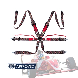 TBRACING SPORT PLUS 5 FIA Motorsport Safety Harness 2 Inch 3 Inch Shoulder <b>Straps</b> OEM ODM Custom Logo Color Wholesale - Product Image 1