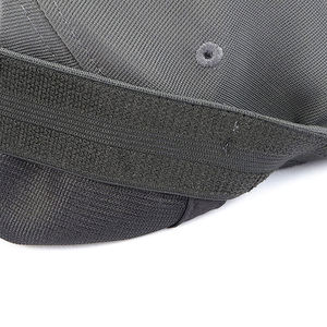 Gorra de Béisbol Unisex Gris de 6 Paneles, Ajustable, de Color Sólido, Tela Twill, Casual, para Exteriores, para Adultos - Product Image 5