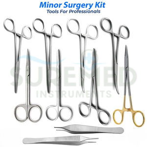 ชุดเครื่องมือผ่าตัดเล็กน้อย SureMed Instruments 10 ชิ้น ชุดเครื่องมือผ่าตัด อุปกรณ์ผ่าตัด ถอดไหมเย็บ ชุดปฐมพยาบาล สำหรับโรงพยาบาล - Product Image 4