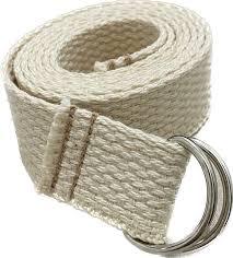 Cinturón de lino elástico informal para mujer, de lino natural grueso, tono neutro, suave, para uso diario, para todas las edades. - Product Image 2