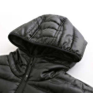New High Quality 2025 Customized Wholesale Price Men's Winter Eco-Friendly <b>Light</b> Weight Canvas <b>Puffer</b> <b>Jacket</b> OEM Customizable - Product Image 3