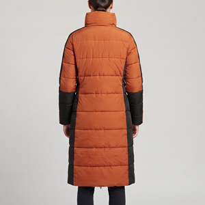 Women's Outdoor Padded Winter Long <b>Coat</b> Outerwear <b>Bubble</b> Puffer Long <b>Coat</b> Ladies Stand Collar Padded Puffer Long <b>Coats</b> Women - Product Image 3