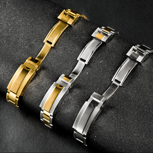 Dropshipping Small MOQ 18K Gold Plating Luxury Men's Business Watch Crystal Stainless Steel 30bar Water Resistant - Product Image 6