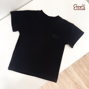 เสื้อยืดเด็กผ้าฝ้ายยูนิเซ็กซ์ สำหรับเด็กชายและเด็กหญิง สวมใส่สบายในฤดูร้อน ยืดได้ 4 ทิศทาง เนื้อผ้านุ่ม น้ำหนักเบา ผลิตในเวียดนาม คุณภาพพรีเมียม - Product Image 2