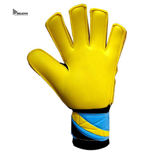 Professional Adjustable Unisex Football Goalkeeper <b>Gloves</b> with Finger Protection Thickened Leather - Product Image 3