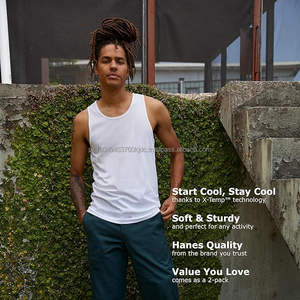 <b>Men's</b> High Quality Quick Dry Gym Tanktop Custom Solid Color Breathable Knitted <b>Top</b> with Button Embroidery Many Colors Available! - Product Image 5