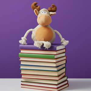 YOMMY Rolo the Reindeer 36*38cm Pet Interactive Plush <b>Toy</b> Soft Durable Huggable Doll <b>for</b> <b>Dogs</b> and Cats - Product Image 4