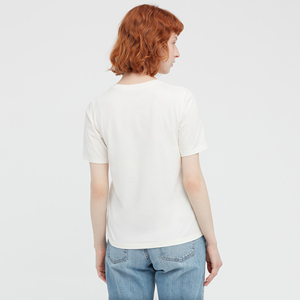 Ropa de Mujer de Alta Calidad al por Mayor, Camisetas de Mujer de Manga Corta, Camisetas de Moda con Cuello Redondo, Camisetas de Mujer con el Mejor Servicio OEM - Product Image 6