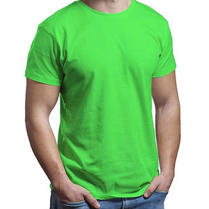เสื้อยืดผู้ชายทรงปกติ ผ้าขนสัตว์ 100% สไตล์สมาร์ทแคชชวล ระบายอากาศได้ดี สตรีทแวร์ รับผลิตแบบ OEM ขายส่งจำนวนมาก - Product Image 2